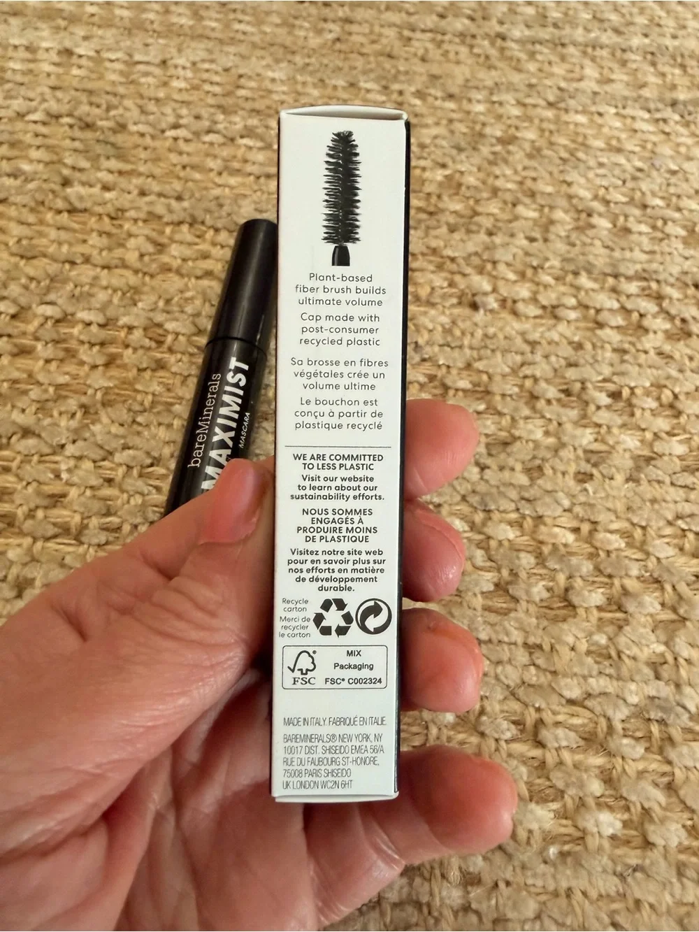 bareMinerals Maximist Volumizing Mascara — Black